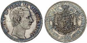 1 Thaler Liechtenstein (1719 - ) Silver Johann II, Prince of Liechtenstein (1840-1929)