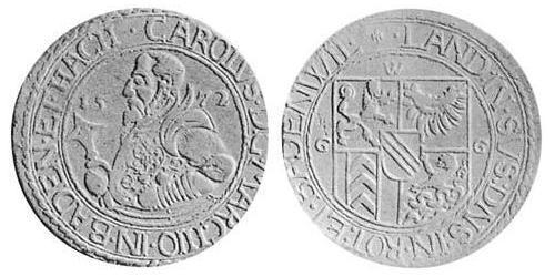 1 Thaler Margrave of Baden-Durlach (1535 - 1771) Silver 