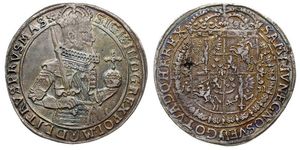 1 Thaler Polish-Lithuanian Commonwealth (1569-1795) Silver Sigismund III of Poland