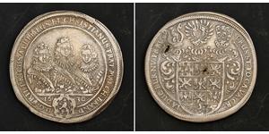 1 Thaler Principality of Ansbach (1398–1792) Silver 