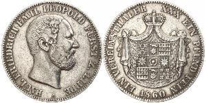 1 Thaler Principality of Lippe (1123 - 1918) Silver Leopold III, Prince of Lippe