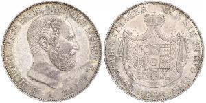 1 Thaler Principality of Lippe (1123 - 1918) Silver Leopold III, Prince of Lippe