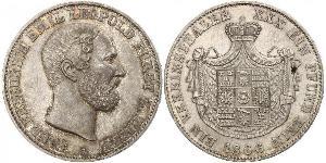 1 Thaler Principality of Lippe (1123 - 1918) Silver Leopold III, Prince of Lippe