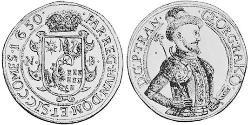 1 Thaler Principality of Transylvania (1571-1711) Silver 