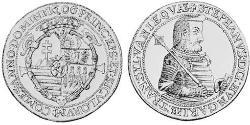 1 Thaler Principality of Transylvania (1571-1711) Silver 
