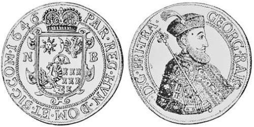1 Thaler Principality of Transylvania (1571-1711) Silver 