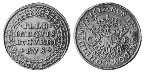 1 Thaler Principality of Transylvania (1571-1711) Silver 