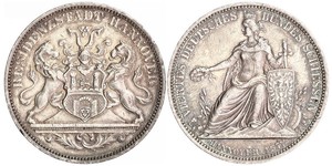 1 Thaler Province of Hanover (1868 - 1946) Silver 