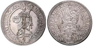 1 Thaler Salzburg (1328 - 1803) Silver 