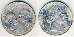 1 Thaler States of Germany Silver 