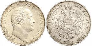 1 Thaler States of Germany Silver 