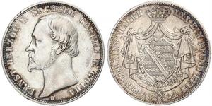 1 Thaler States of Germany Silver 