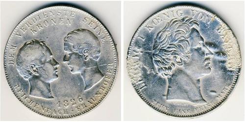 1 Thaler States of Germany Silver 