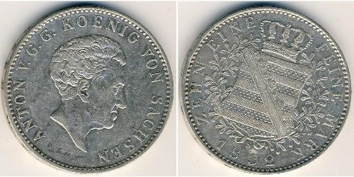 1 Thaler States of Germany Silver 