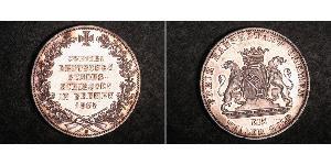 1 Thaler Bremen (state) / States of Germany Silver 