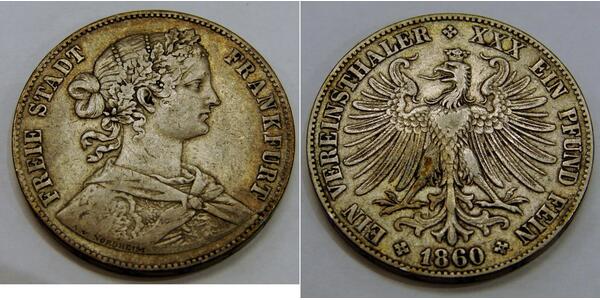 1 Thaler Germany / States of Germany Silver 