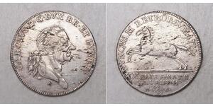 1 Thaler Ducado de Brunswick (1815 - 1918)  