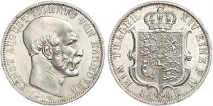 1 Thaler null  Ernst I, Duke of Saxe-Altenburg (1826 - 1908)