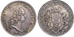 1 Талер Аугсбург (1276 - 1803) Серебро Франц I Стефан(1708-1765)