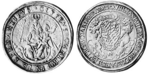 1 Thaler Duchy of Bavaria (907 - 1623) 銀 