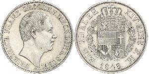 1 Thaler Duchy of Mecklenburg-Schwerin (1352-1918) 銀 弗里德里希·弗朗茨二世 (梅克伦堡-什未林)