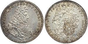1 Thaler Electorate of Bavaria (1623 - 1806) 銀 