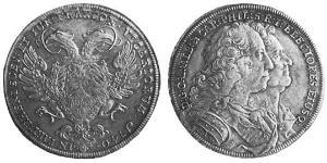 1 Thaler Electorate of Bavaria (1623 - 1806) 銀 