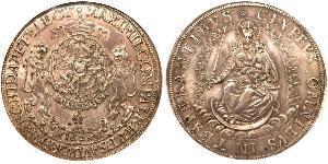 1 Thaler Electorate of Bavaria (1623 - 1806) 銀 Maximilian I, Elector of Bavaria (1573 – 1651)