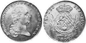 1 Thaler Electorate of Bavaria (1623 - 1806) 銀 