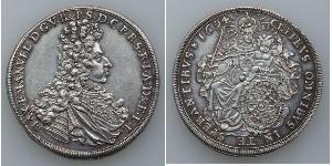 1 Thaler Electorate of Bavaria (1623 - 1806) 銀 
