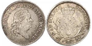 1 Thaler Electorate of Bavaria (1623 - 1806) 銀 