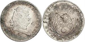 1 Thaler Electorate of Bavaria (1623 - 1806) 銀 