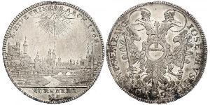 1 Thaler Free Imperial City of Nuremberg (1219 - 1806) 銀 