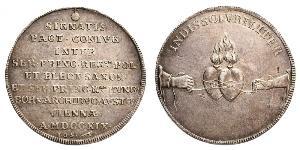 1 Thaler Polish-Lithuanian Commonwealth (1569-1795) 銀 奥古斯特二世 (波兰) (1670 - 1733)