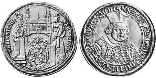 1 Thaler Prince-Bishopric of Bamberg (1245–1802) 銀 