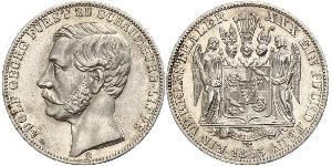 1 Thaler Principality of Schaumburg-Lippe (1643 - 1918) 銀 Adolf I, Prince of Schaumburg-Lippe