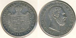 1 Thaler 利珀親王國 (1123 - 1918) 銀 