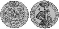 1 Thaler 外西凡尼亞公國 (鄂圖曼帝國) (1570 - 1711) 銀 
