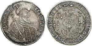 1 Thaler 外西凡尼亞公國 (鄂圖曼帝國) (1570 - 1711) 銀 