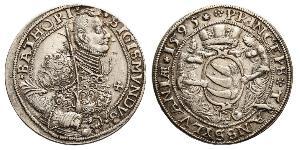 1 Thaler 外西凡尼亞公國 (鄂圖曼帝國) (1570 - 1711) 銀 Sigismund Báthory,  prince of Transylvania (1572 -1613)