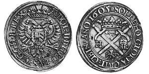 1 Thaler 外西凡尼亞公國 (鄂圖曼帝國) (1570 - 1711) 銀 