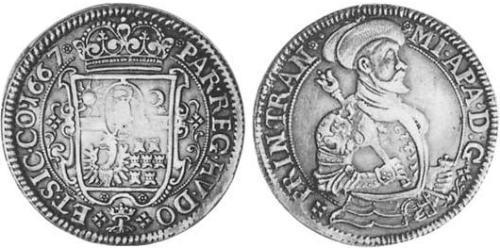 1 Thaler 外西凡尼亞公國 (鄂圖曼帝國) (1570 - 1711) 銀 