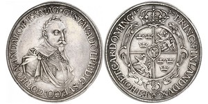 1 Thaler 奥格斯堡 (1276 - 1803 Augsburg) 銀 古斯塔夫二世·阿道夫 (1594 – 1632)