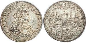 1 Thaler 奥格斯堡 (1276 - 1803 Augsburg) 銀 斐迪南三世 (神圣罗马帝国) (1608-1657)