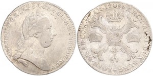 1 Thaler 奧地利帝國 (1804 - 1867) 銀 