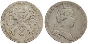 1 Thaler 奧地利帝國 (1804 - 1867) 銀 