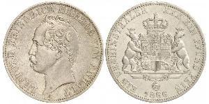 1 Thaler 安哈尔特-德绍 銀 利奥波德四世 (安哈尔特) (1794 - 1871)