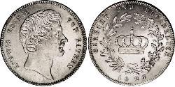 1 Thaler 巴伐利亞王國 (1806 - 1918) 銀 路德维希一世 (巴伐利亚)