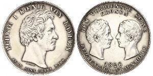 1 Thaler 巴伐利亞王國 (1806 - 1918) 銀 