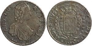 1 Thaler 拉古薩共和國 (1358 - 1808) 銀 